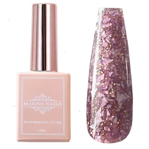 UV Gel - 5706 - Marmor Glam Gel - Frosted Grape